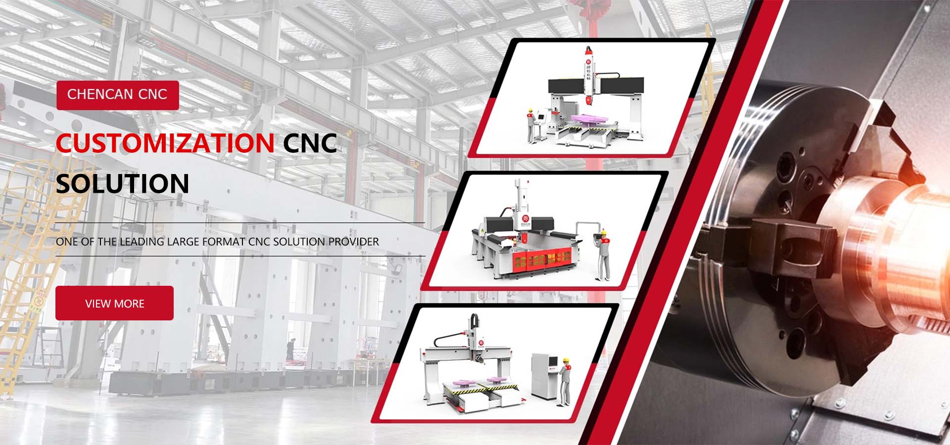 chencan cnc 5 axis machine center