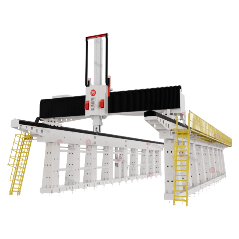 31meter High Speed 5 Axis Machining for Wind Turbine Blade Mold Manufacturing