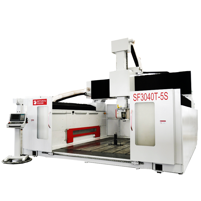 SF4030T-5S High Speed 5 Axis Mould Cnc Center