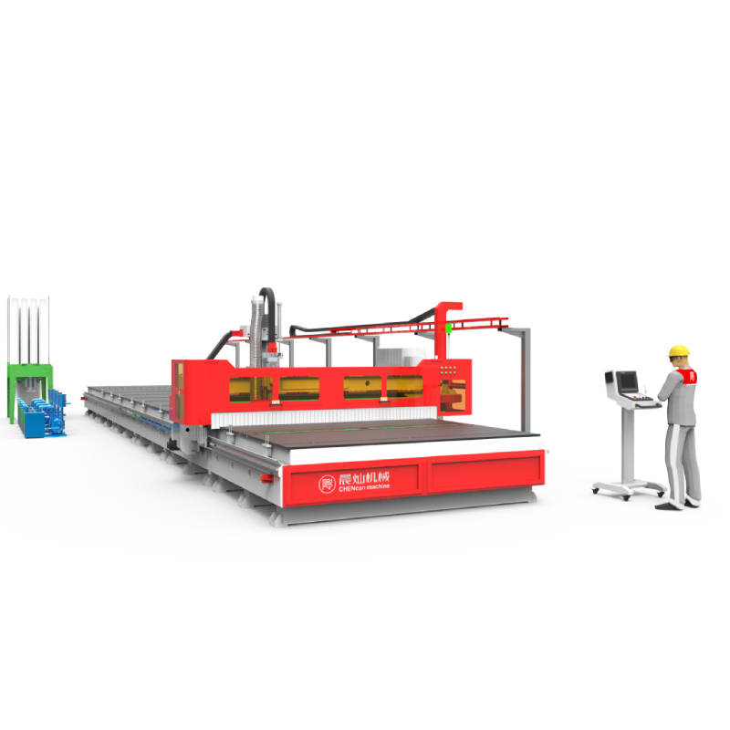 GM3015AH 3 Axis CNC Sandwich Panel Cutting Machine for Truck Body Manufacturing