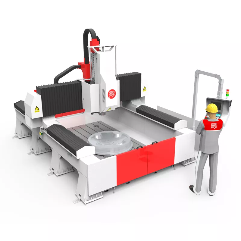 SM3025 High Precision CNC Pattern Milling Machine for Foundry Industry