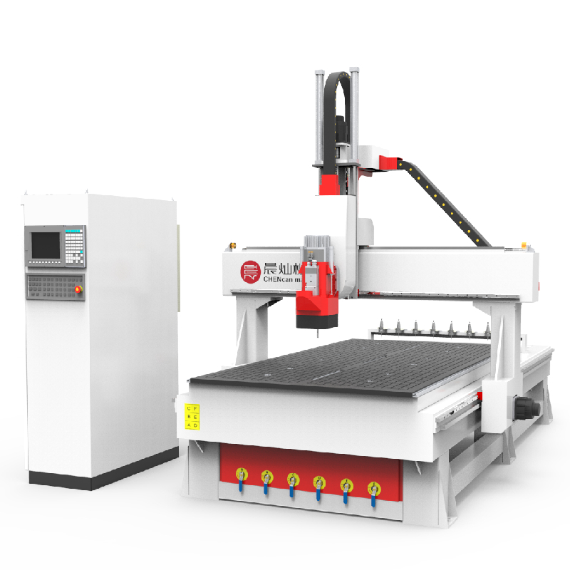 M1325AC4 4 axis wood cutting cnc router