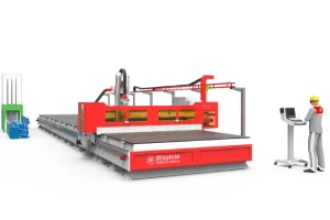 GM3015AH 3 Axis CNC Sandwich Panel Cutting Machine for Truck Body Manufacturing