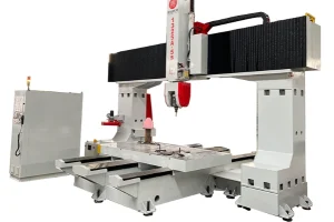 SF2513Q-5S Table Move Type 5 Axis CNC Router for Mold Making (1)