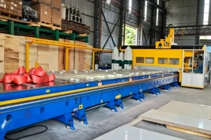 process sandwich panels ranging from 70-170mm in a single operation