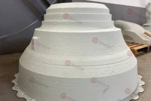 CHENcan large pellet-extruded mold form before finish machining